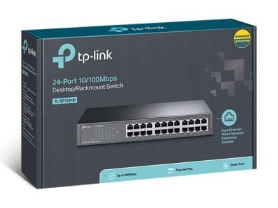 SWITCH TP-LINK SF1024D 24-Port 10/100Mbps Desktop/Rackmount Switch