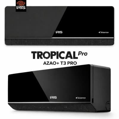 CLIMATISEUR IRIS 18000 BTU INVERTER PRO SUPERTROPICAL T3 AZAO+ PRO NOIR