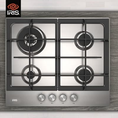 TABLE DE CUISSON IRIS 4 FEUX INOX