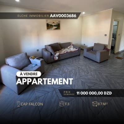 Vente Appartement F3 Oran Ain el turck