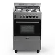 CUISINIERE GLEM 60CM 4FEUX VENTILER INOX
