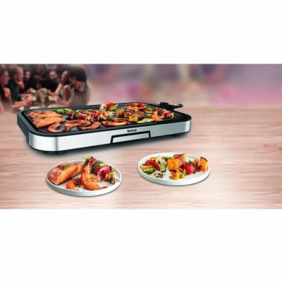 Plancha Tefal Giant Revêtement Antiadhésif, Thermostat Réglable 12 Personnes 2300 W CB631D10