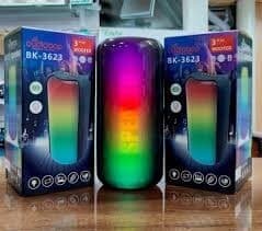 HAUT PARLEUR BLUET USB FM RGB 3623