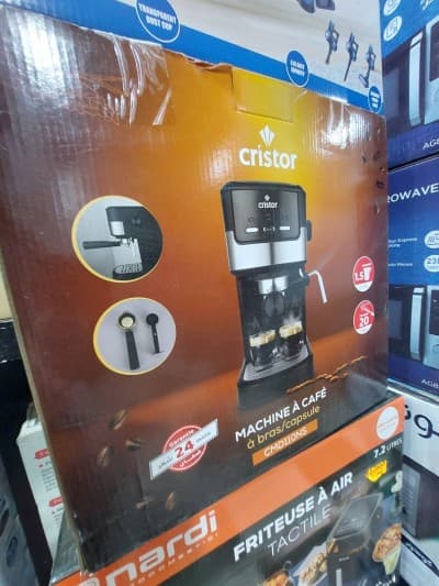 PROMOTION MACHINE À CAFÉ CRISTOR 2 EN 1