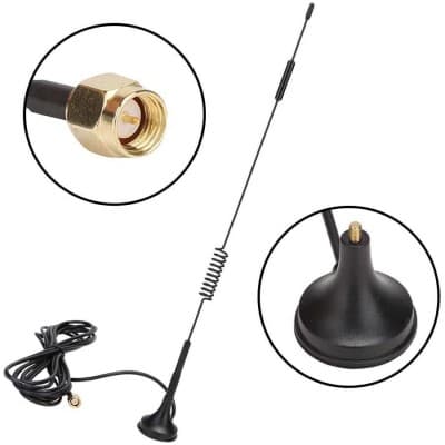 Antenne 4G LTE Pour Routeur Modem 12dBi avec Cable 5m 10m Connecteur SMA mâle