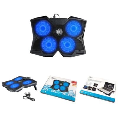 Refroidisseur Support ordinateur portable de 15.6 à 17 pouces 4 ventilateurs S400