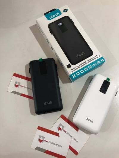 POWER BANK D-TECH 20000 mAh