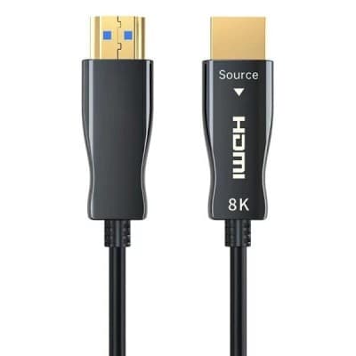 Cable HDMI PROTECH 50M Fibre Optique 8K 2.1V Haute Vitesse