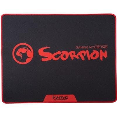 TAPIS DE SOURIS MARVO SCORPION G18 BLACK & RED SIZE L