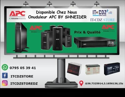 Onduleurs APC Sheider online 1kva srv1ki-srv10ki