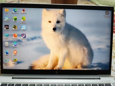 Laptop HP EliteBook 845 G7 . Ryzen 5 / 16GB RAM / SSD NVMe . حالة ممتازة