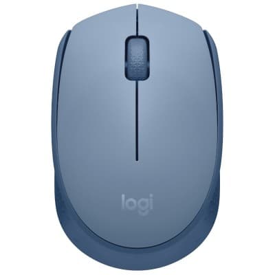 Logitech M171 Wireless Mouse (Bleu Gris) Souris sans fil - ambidextre - capteur optique - 3 boutons