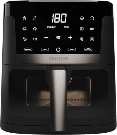 Friteuse à air chaud Aiwa Chukuma AFR-7000, 7 L, 1 800 W, commandes numériques, 12 programme