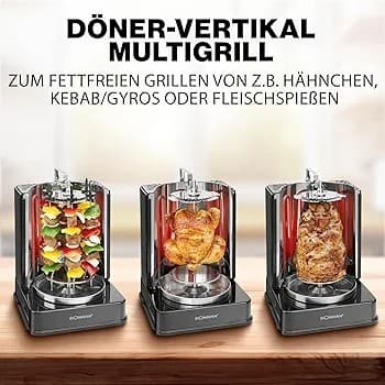 Multigrille vertical bomann