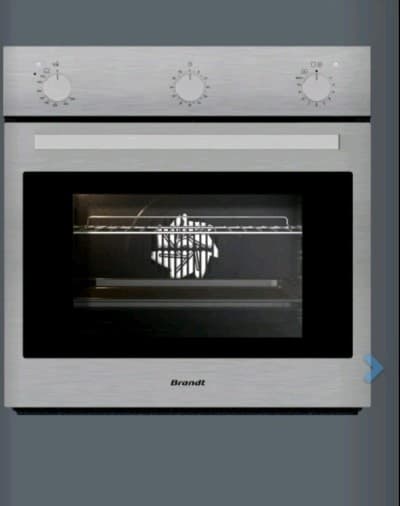 Promotion four encastrable brandt gaz electrique ventilé inox