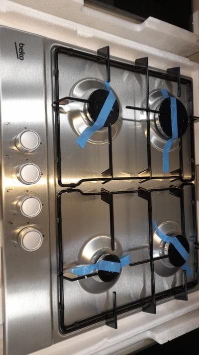 Promotion plaque de cuisson beko 4 feux inox