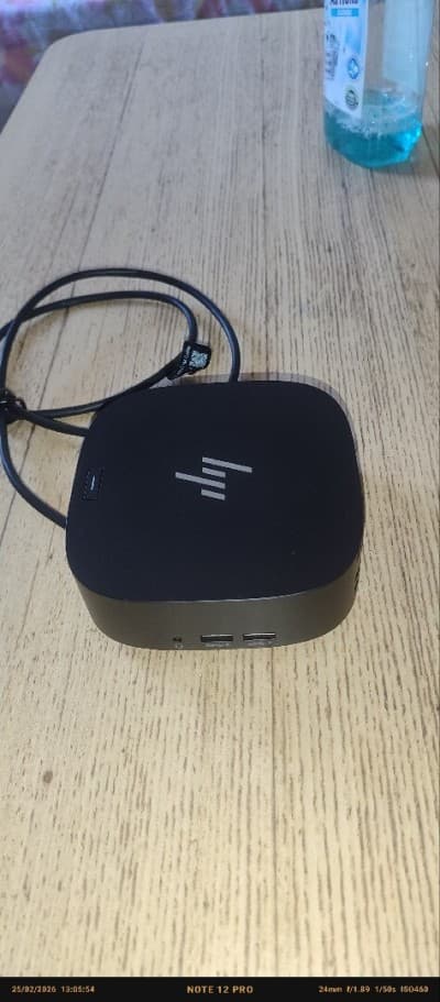 Station d'accueil HP USB-C G5 100W Multi-Ports 7 en 1 pour 2 écrans