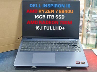 DELL INSPIRON 16 5645 RYZEN 7 8840U 16GB 1TB SSD 16,1 FULLHD+ AZERTY LUMINEUX