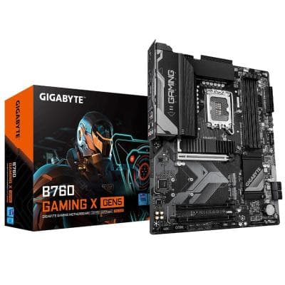 GIGABYTE B760 GAMING X GEN5 - CARTE MÈRE ATX - SOCKET LGA 1700 - 4 x DDR5 - 3 x M.2 PCIe 4.0 NVMe - 1 x PCIe 5.0 X16 - LAN 2.5GBE - USB 3.1 - BLACK