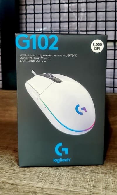 SOURIS LOGITECH G102 WHITE RGB