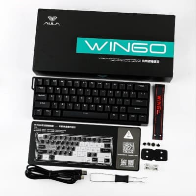CLAVIER GAMING AULA WIN 60HE STANDARD MECANIQUE MAGNETIQUE