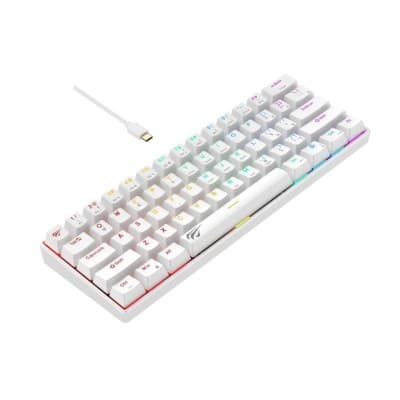 CLAVIER HAVIT KB903L WHITE