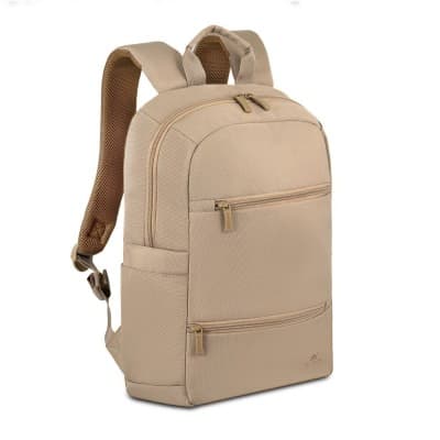 SAC A DOS RIVACASE 8264 BEIGE 14"