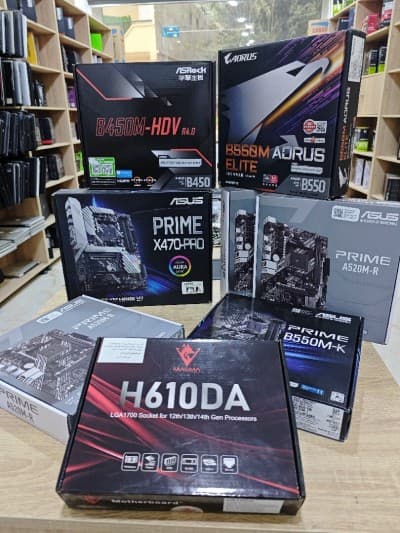 CARTE MÉRE - B550M ELITE AORUS / X470-PRO / A520M-R / B550M-K / H610DA - MAGMA / B450M-HDV / B550
