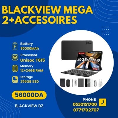 BLACKVIEW MEGA 2+ACCESOIRES 12GB/256GB 9000mAh