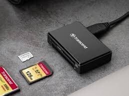 Transcend RDC8 Lecteur de Carte Mémoire Externe USB 3.1 Type C