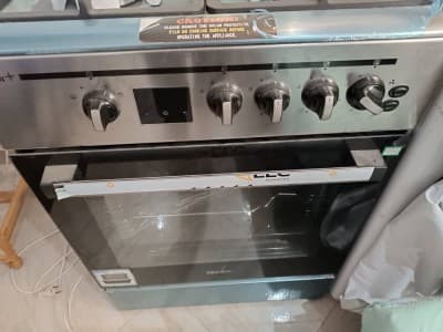 CUISINIERE MAXTOR 4 FEUX INOX PREMIUM+