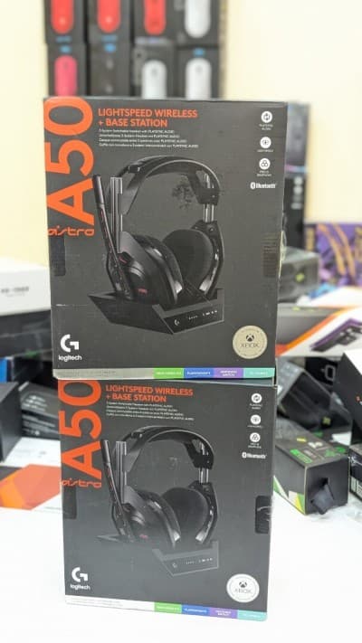 Logitech Astro A50 Multi-Platform Wireless + Base Station for PS5/Xbox/PC - Black -