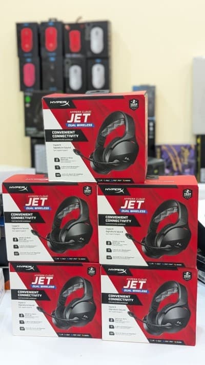HyperX Cloud Jet Dual Wireless - PC, PS5, Mobile - Black