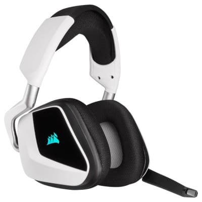Corsair VOID ELITE Wireless RGB (Blanc) | Son 7.1 | PC/PS5