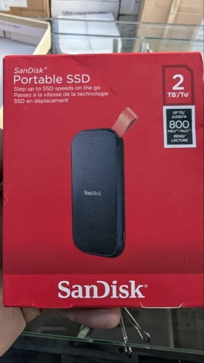 SSD portable SanDisk 2T