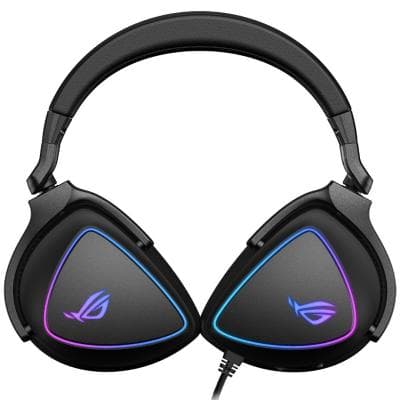 CASQUE ASUS ROG DELTA BLACK RETRO ECLAIRAGE RGB GAMER