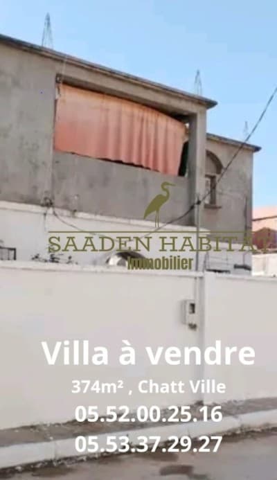 Vente Villa El Tarf Echatt