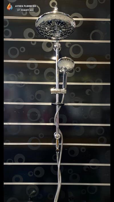 COLONNE DE DOUCHE CHROME ZK07
