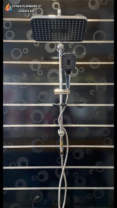 COLONNE DE DOUCHE CHROME ZK09