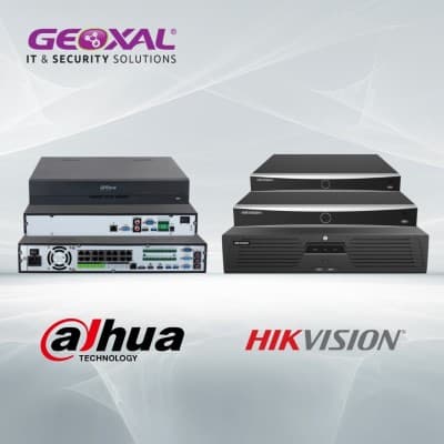 NVR Dahua & Hikvision - (4, 8, 16, 32, 64, 128 CH)