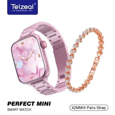 MONTRE SMART TELZEAL 42MM 4 BRACELETS INTERCHANGEABLES