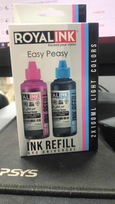 PACK ENCRE UNIVERSELLE 2*100 ML RECHARGE UNIVERSEL LIGHT POUR IMPRESSIONS VIVES ET NETTES