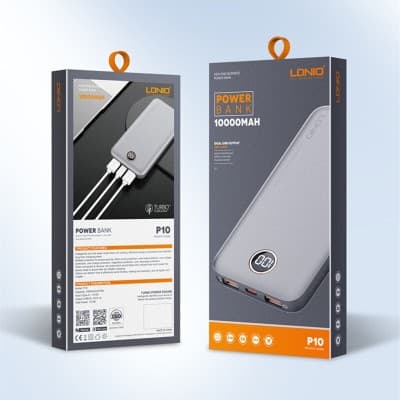 Power Bank Ldinio 10000 mAh P10 Batterie Externe Rapide Puissante Mobile