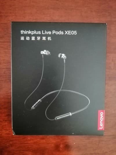 Écouteurs Lenovo XE05 Sans Fil Sports Etanche - Bt5.0 - Intra-Auriculaire - 8H