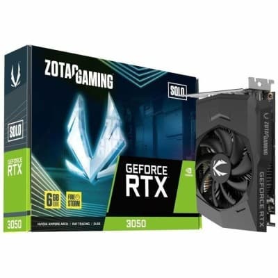 ZOTAC GEFORCE RTX 3050 - 6GB GDDR6 -TWIN EDGE OC - BLACK