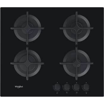 WHIRLPOOL GOB 616/NB - TABLE DE CUISSON AU GAZ - 4 PLAQUES DE CUISSON -- NOIR