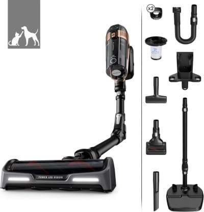 Rowenta X-Force Flex 15.60 Aspirateur balai sans fil, Puissance 230 Air Watts, 1h20 batterie