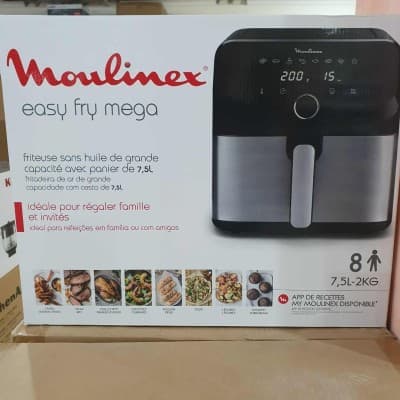 Moulinex friteuse Easy Fry Mega 7.5 L 8 programmes