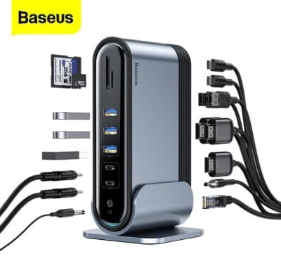 BASEUS 17 in 1 3 MONITORS DOCKING STATION