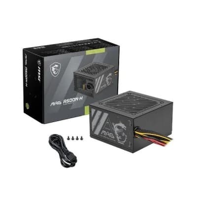 ALIMENTATION MSI MAG A500N H 500W 80PLUS WHITE